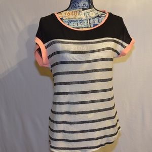 Striped Maternity Blouse